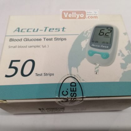 Accu-Test Blood Glucose Test Strips 50pcs