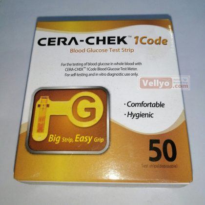 CERA-CHEK 1Code Blood Glucose Test Strips 50pcs