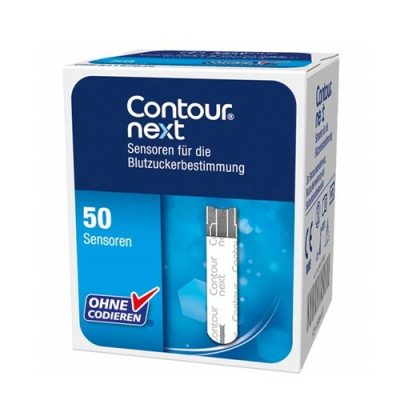 Contour next Blood Glucose Test Strips 50pcs no coding