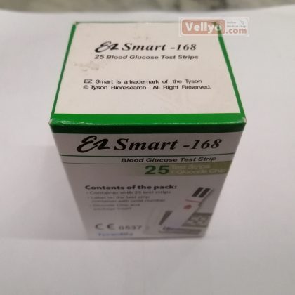 EZ Smart-168 Blood Glucose Test Strips 25pcs