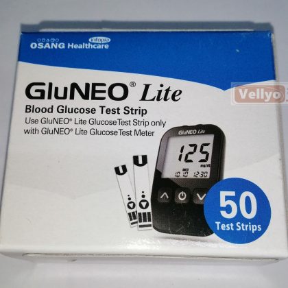 GluNEO Lite Blood Glucose Test Strips 50pcs