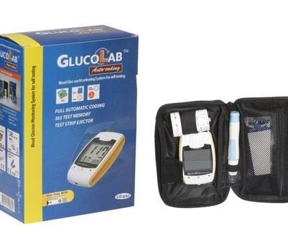 GlucoLab Auto Coding Blood Glucose Meter