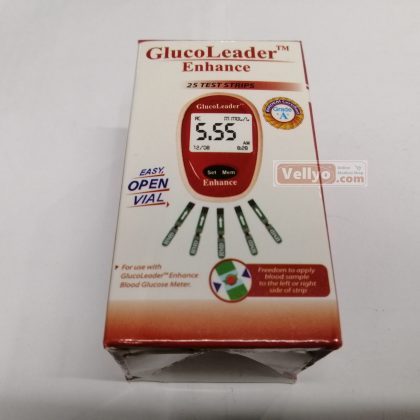 GlucoLeader Enhance Red Strips 25pcs