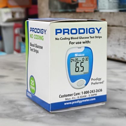 PRODIGY No Coding Blood Glucose Test Strips 25pcs