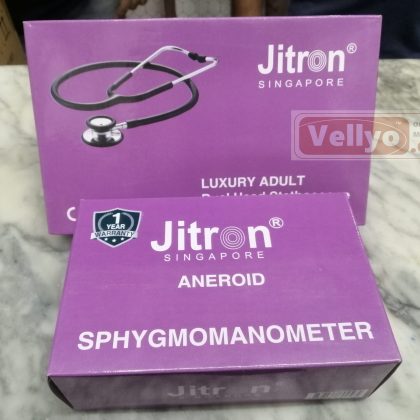 Jitron Aneroid Sphygmomanometer with Stethoscope, Singapore