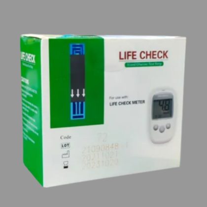 LIFE CHECK Blood Glucose Test Strips 50pcs