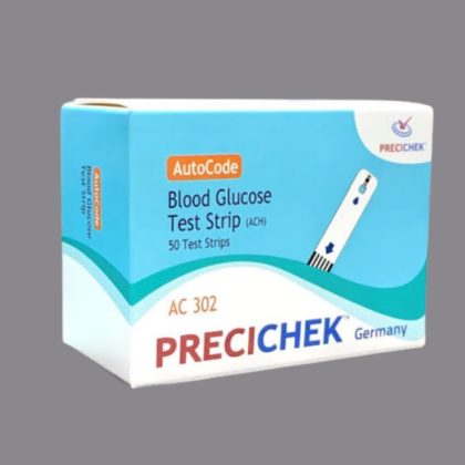 PRECICHEK AC-302 Germany Blood Glucose Test Strips (ACH) 50pcs
