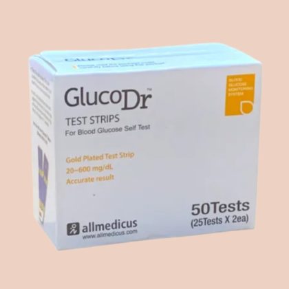 GlucoDr Test Strips 50pcs (Yellow)