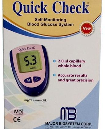Quick Check Blood Glucose Monitoring System