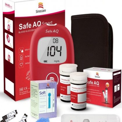 Sinocare Safe AQ Smart Blood Glucose Monitoring System