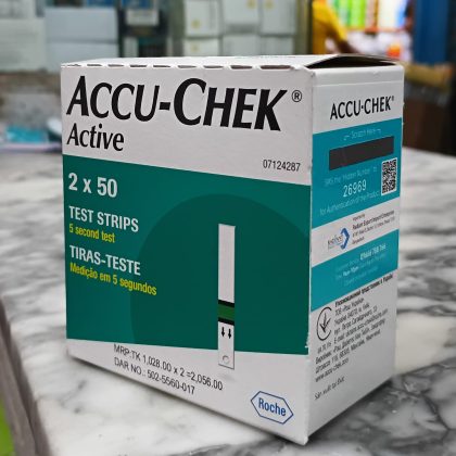 Accu-Chek Active Glucometer Test Strip 2×50pcs