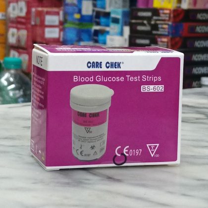 CARE CHEK Blood Glucose Test Strips 2x 50=100pcs (BS-602)