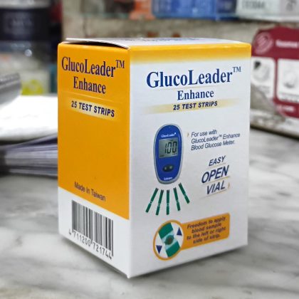 GlucoLeader Enhance Blue Strips 25pcs