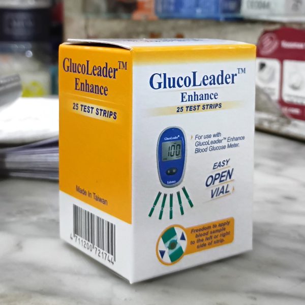 GlucoLeader Enhance Blue Strips 25pcs