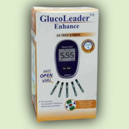 GlucoLeader Enhance Blue Strips 25pcs