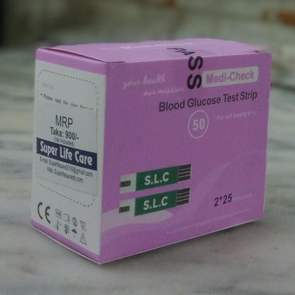Medi-Check Blood Glucose Test Strip 25×2=50pcs